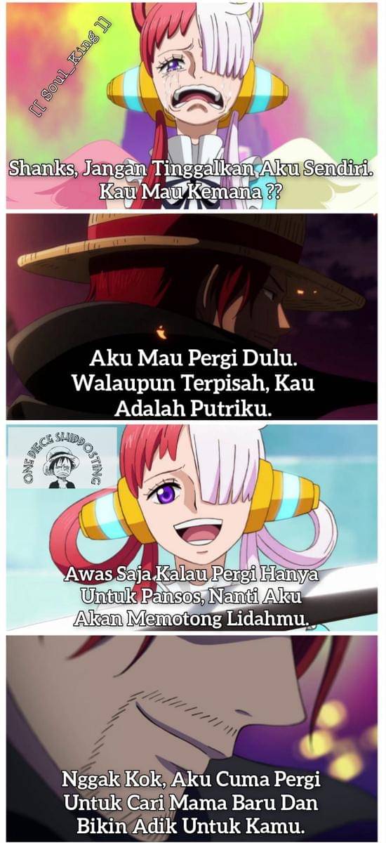 Alibi Shanks saat pergi ( facebook.com/Bimo Arga Ghostmania)