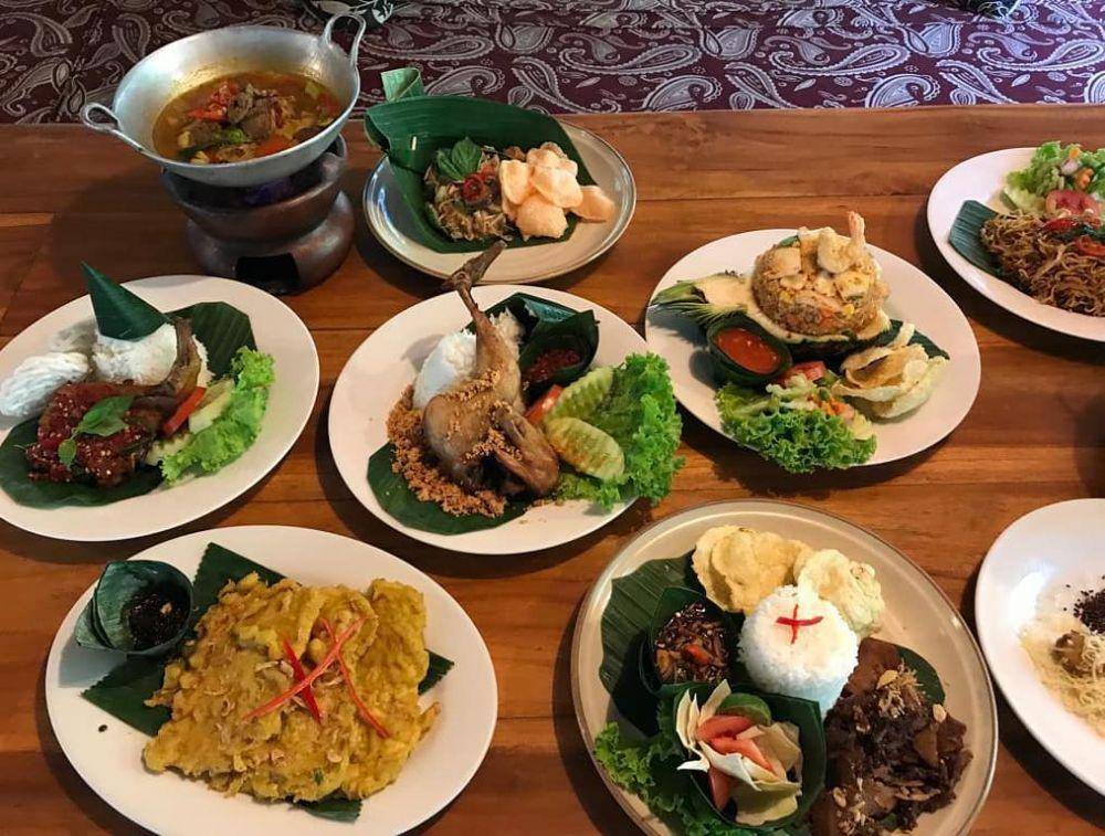 menu makanan Kampung Daun (instagram.com/ kampungdaun)