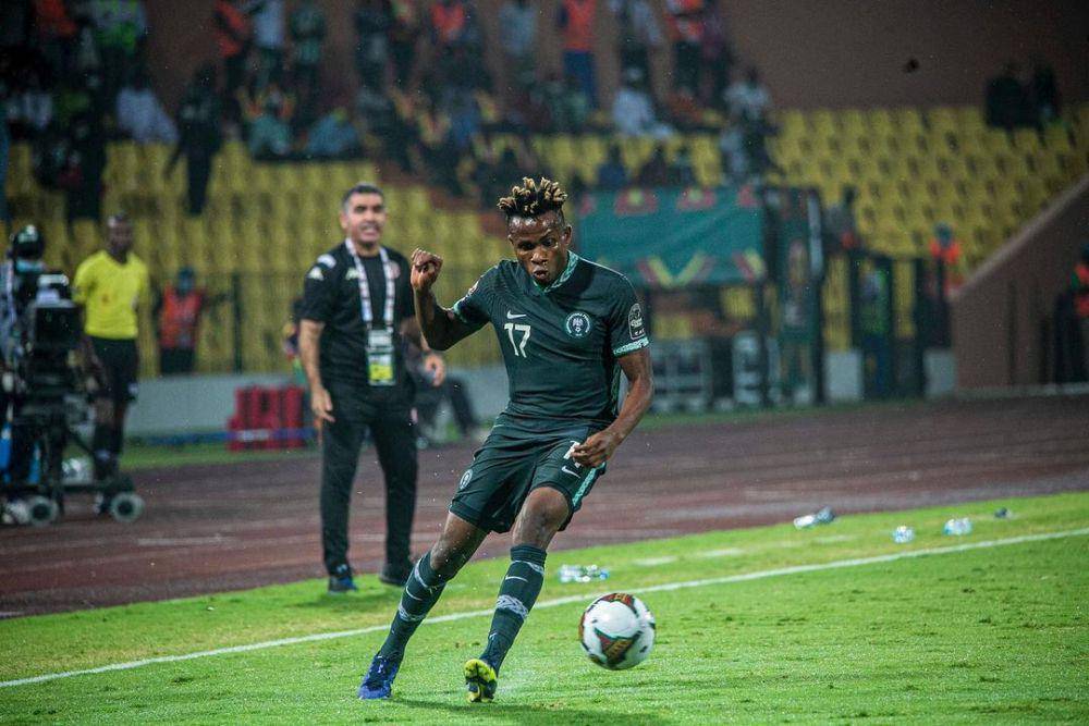 Samuel Chukwueze membela timnas Nigeria (instagram.com/ng_supereagles)