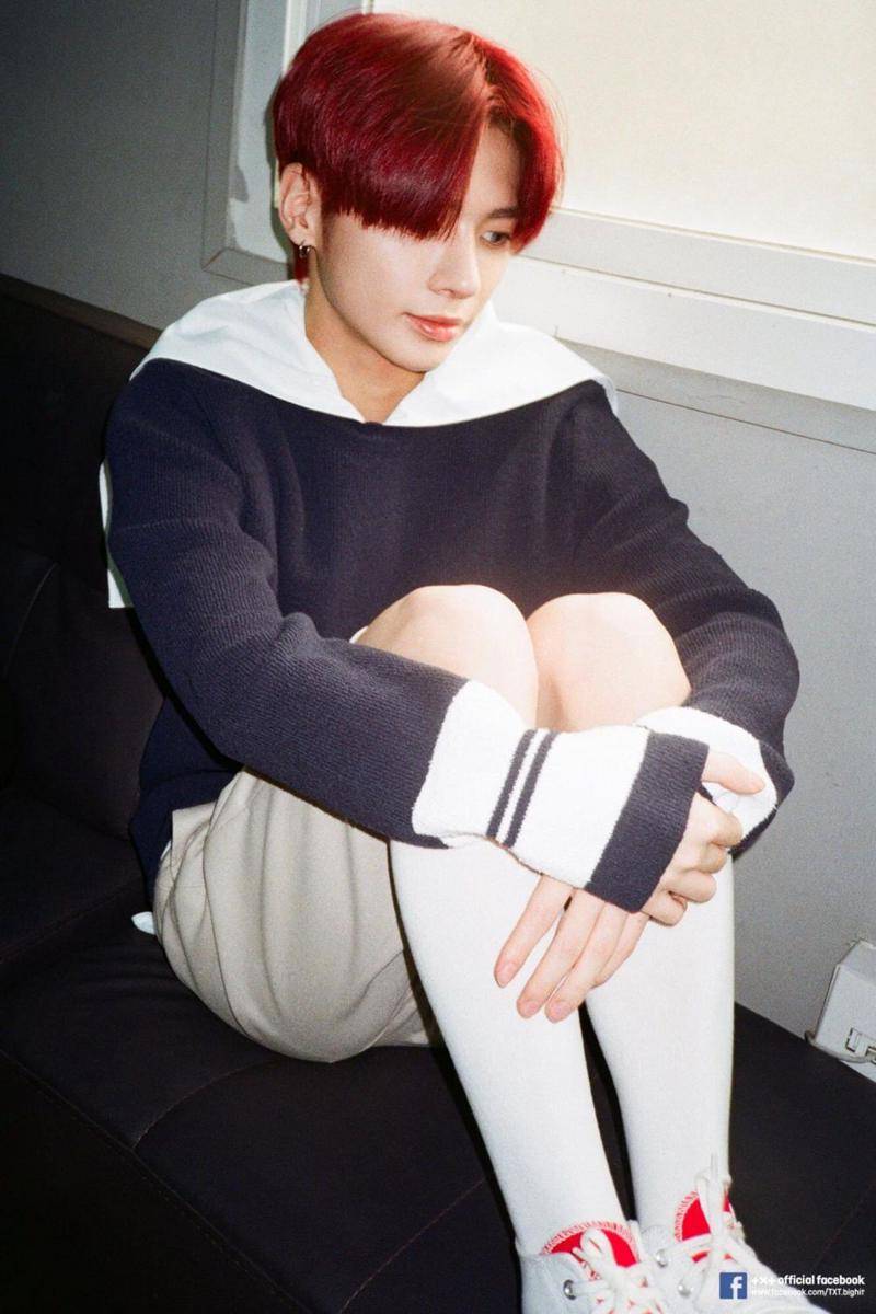 Referensi Look OOTD ala Taehyun TXT (twitter.com/txtpictures)