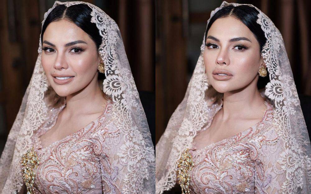 Potret Nikita Mirzani kenakan kebaya di pemotretan terbaru. (instagram.com/leoafandi_)