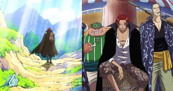 Shanks dan Gildarts  sering mengembara ( Dok. A-1 Pictures / Fairy Tail ) ( Dok. Toei Animation / Shanks )