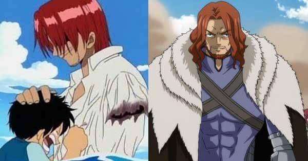 Disabilitas yang dialami Shanks dan Gildarts  ( Dok. A-1 Pictures / Fairy Tail ) ( Dok. Toei Animation / Shanks )