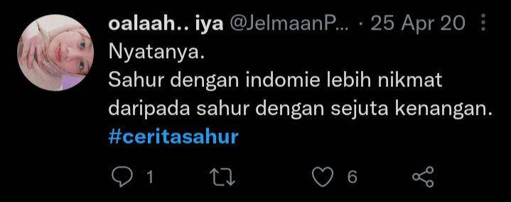 cuitan receh saat sahur (twitter.com/JelmaanPaus)