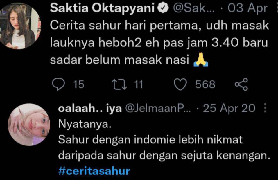 cuitan receh saat sahur (twitter.com/Saktiaoktavni | twitter.com/JelmaanPaus)