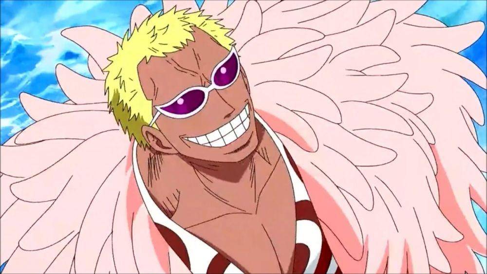 3. Dari segi kekuatan, Doflamingo itu lumayan
