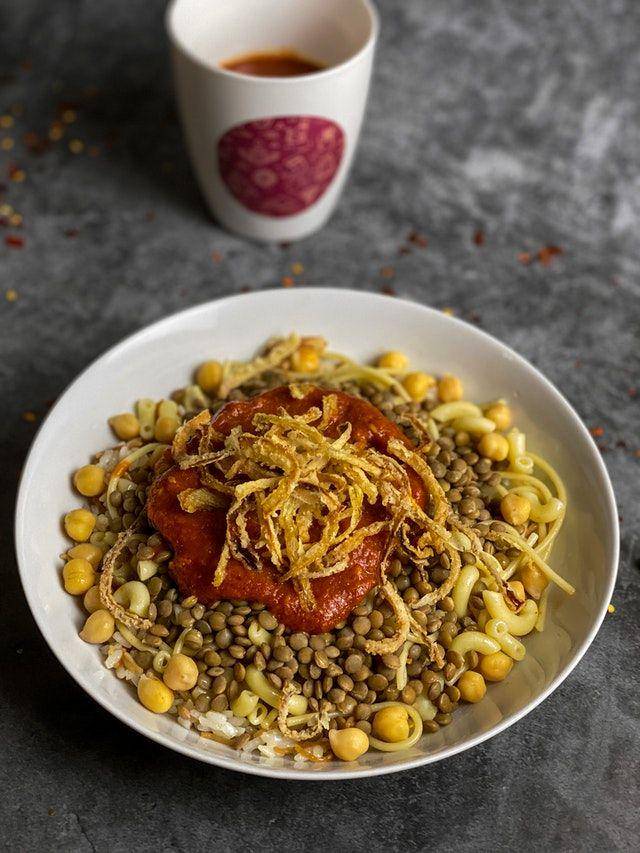ilustrasi kushari (pexels.com/MADEINEGYPT.CA)