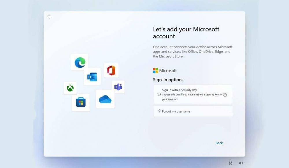ilustrasi Microsoft Account di Windows 11 (clickthisblog.com)