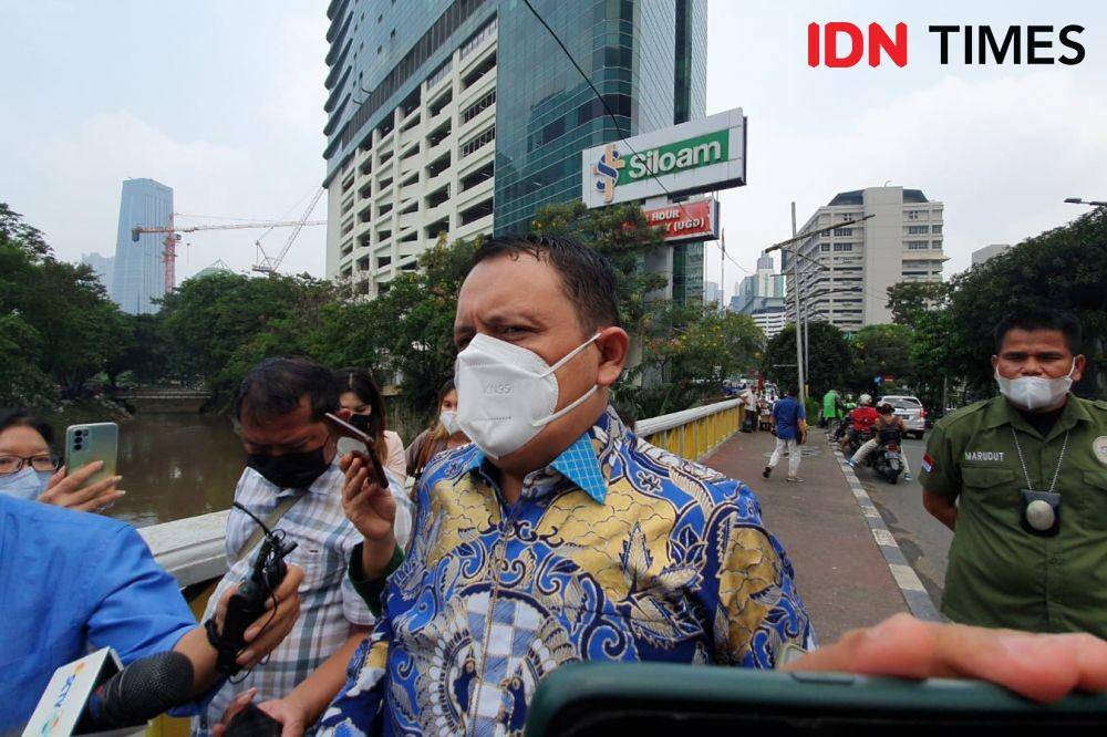 Aulia Fahmi, pengacara Ade Armando (IDN Times/Aryodamar)