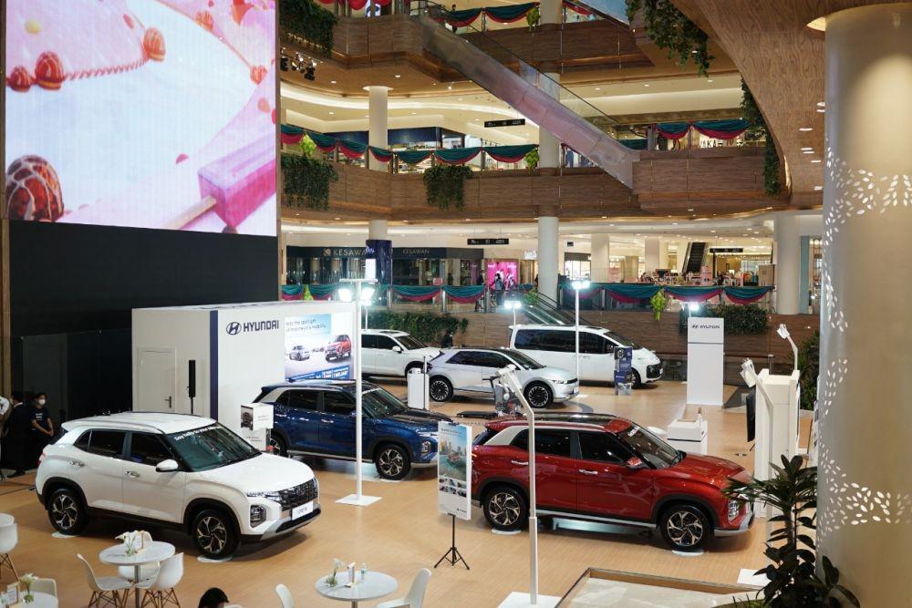Mobil Listrik Hyundai IONIQ 5 Mulai Dipamerkan di Medan