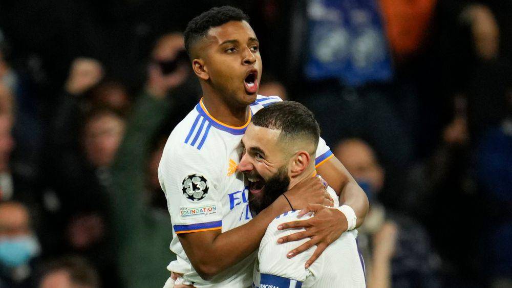 Real Madrid melangkah ke semifinal Liga Champions 2021/2022 setelah menyingkirkan Chelsea. (skysports.com)
