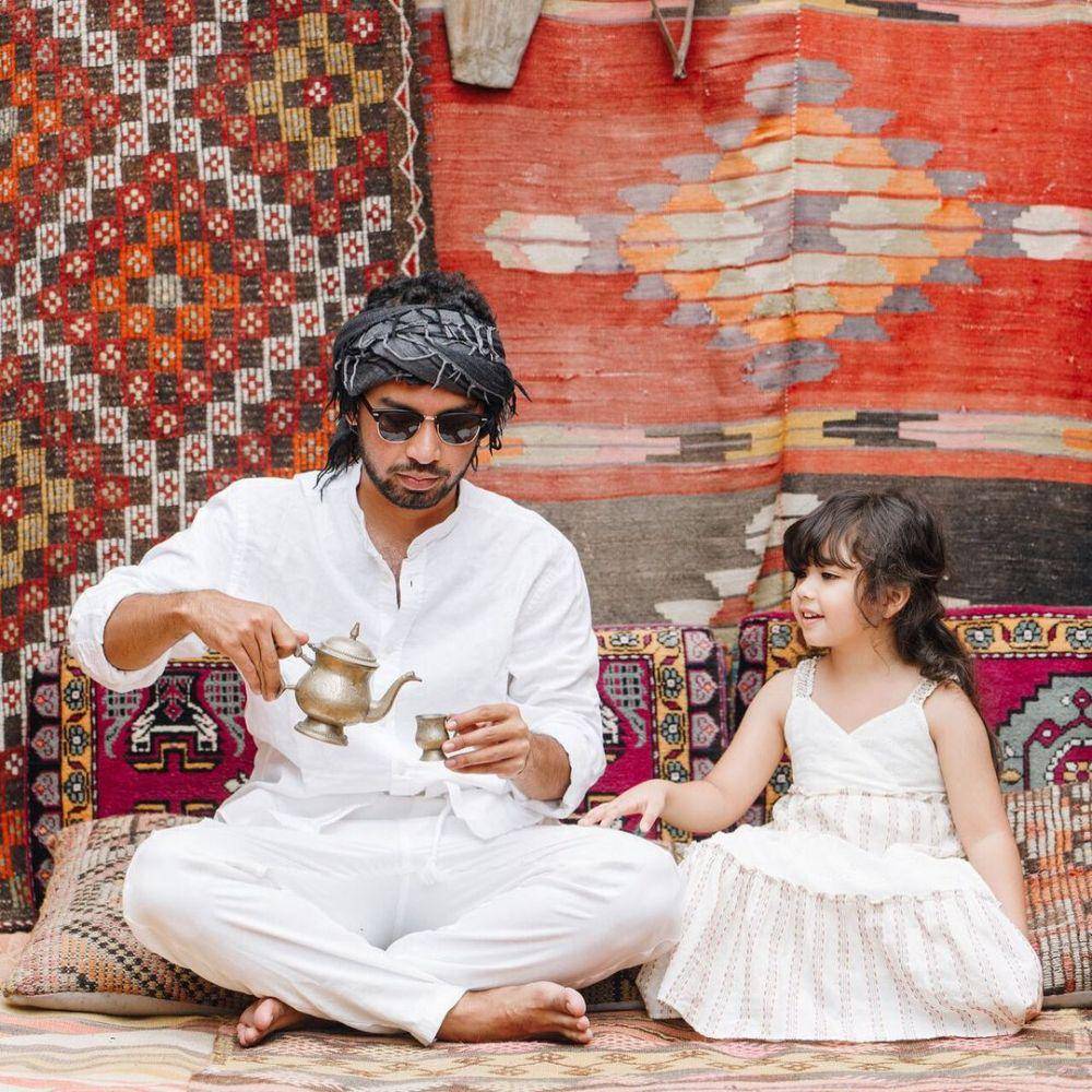 Hassan Alaydrus dan buah hati (instagram.com/hassanalaydrus)