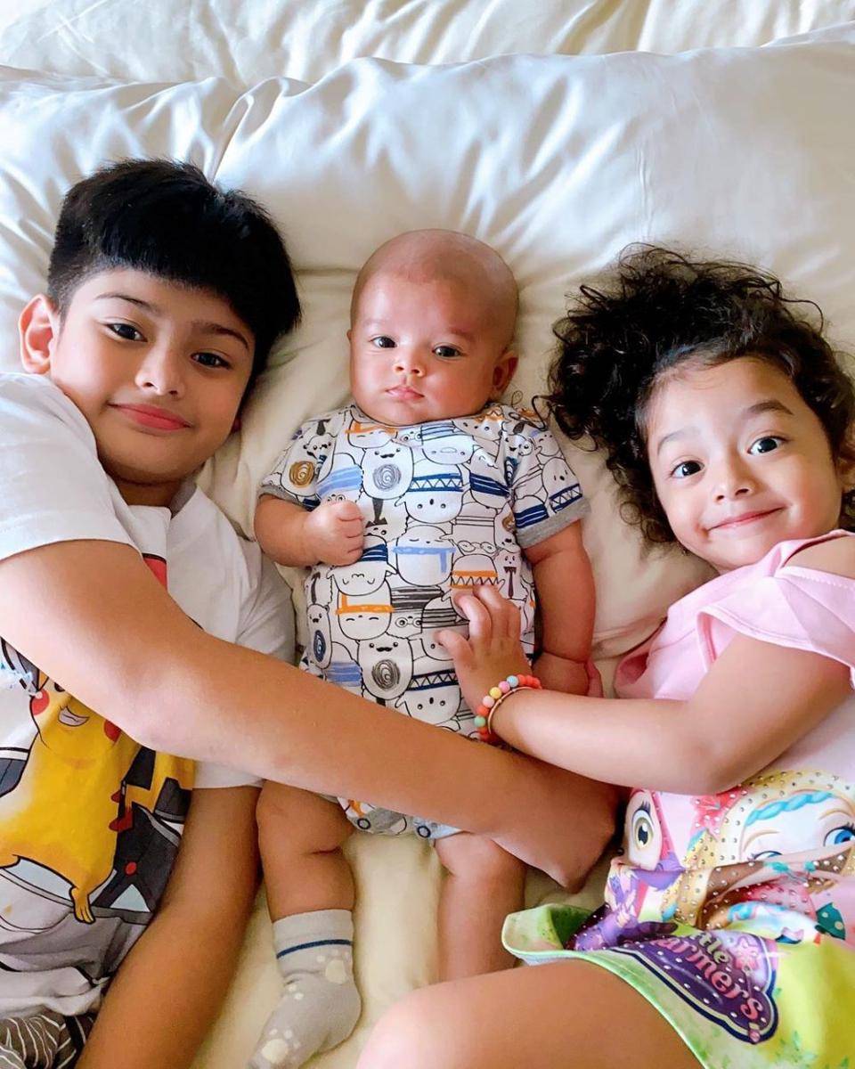King Faaz, Queen Eijaz, dan King Zhafi (instagram.com/fairuzarafiq)