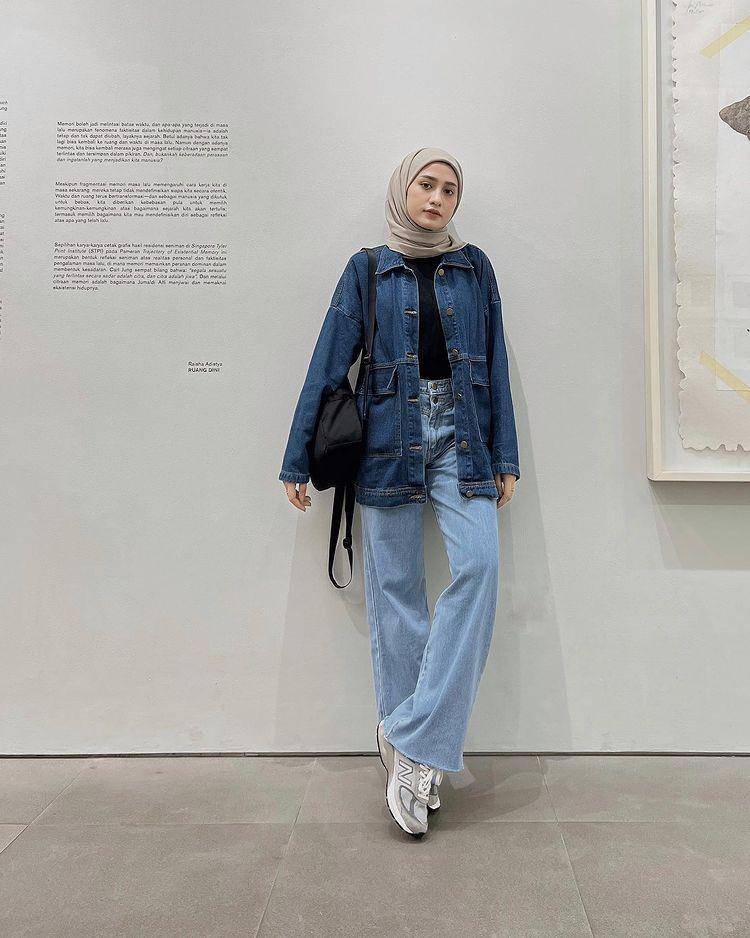 Outfit buka bersama (instagram.com/helminursifah)