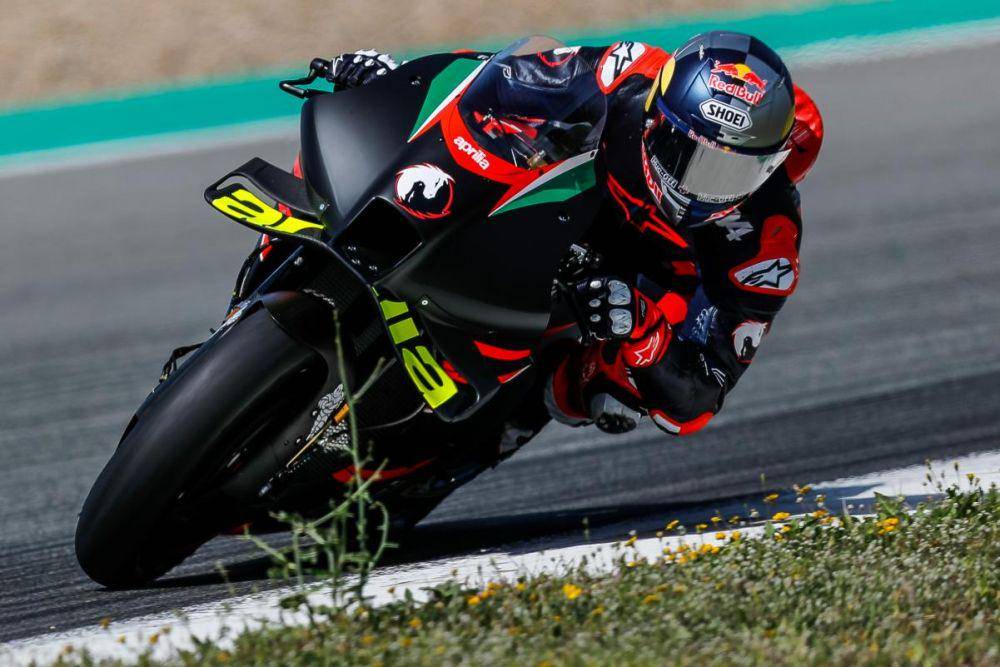 Andrea Dovizioso saat tes bersama Aprilia di Mugello pada 2021. (motogp.com)