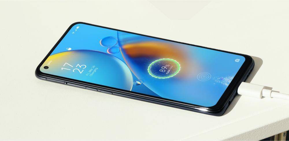 pengisian daya pada Oppo A73 (oppo.com)