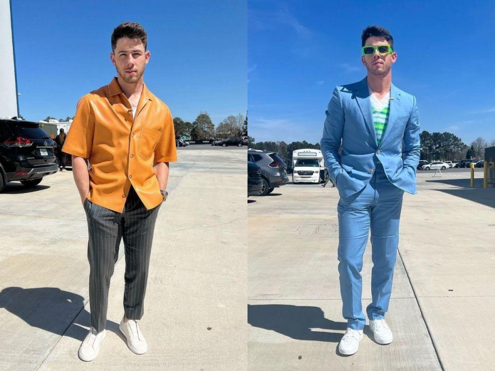9 Inspirasi Outfit Chic ala Nick Jonas yang Bisa Disontek