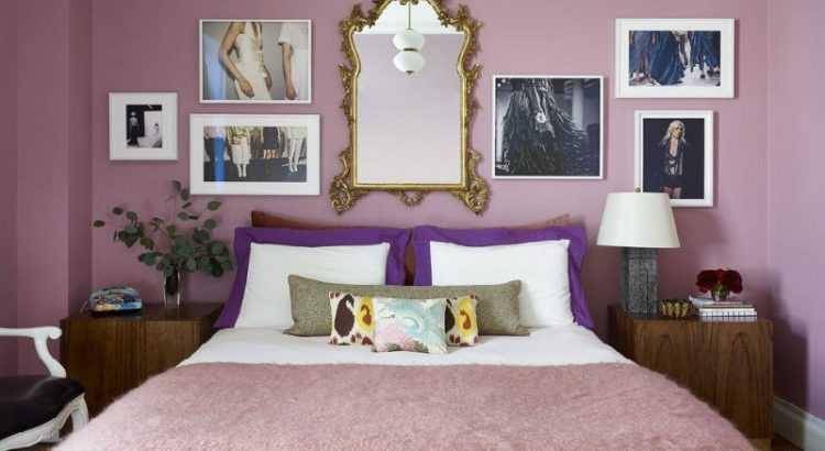 ilustrasi spring purple bedroom (brabbu.com)