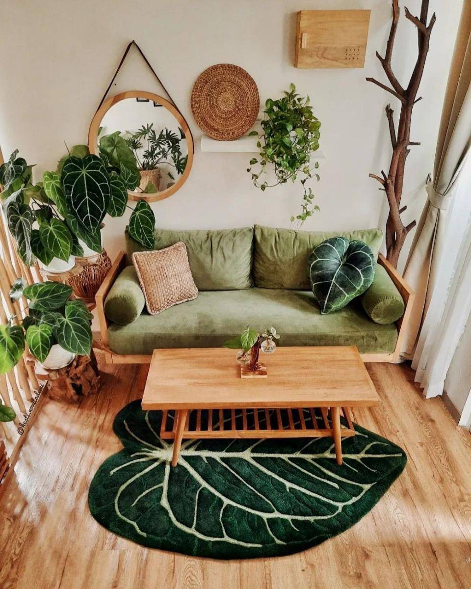 Dekorasi Rotan untuk Rumah Mungil (instagram.com/hesti.novitadewi)
