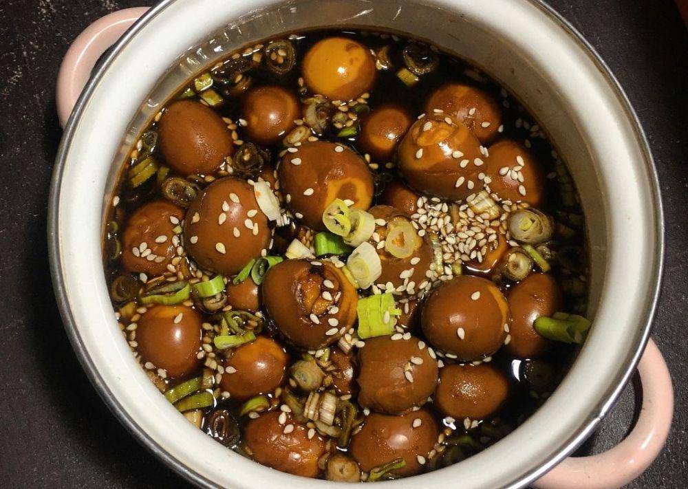 jangjorim atau semur telur puyuh (instagram.com/grisselselda)
