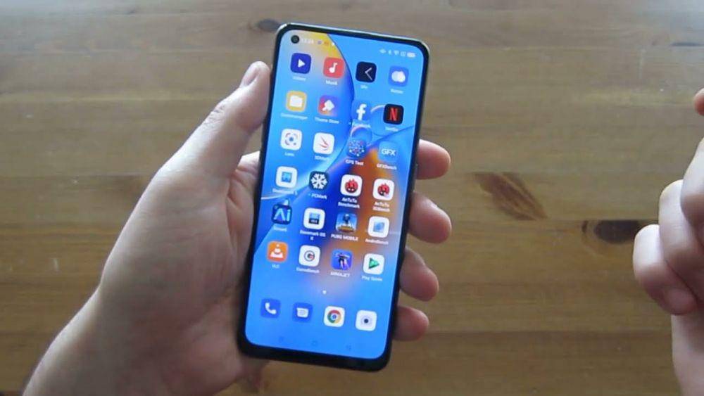 layar Oppo A74 (youtube.com/Notebookcheck Additional Content)