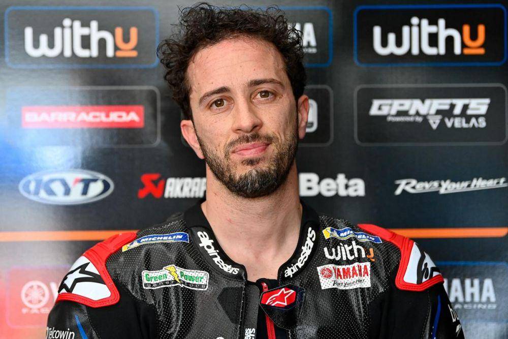 pembalap WithU RNF Yamaha Andrea Dovizioso (motogp.com)