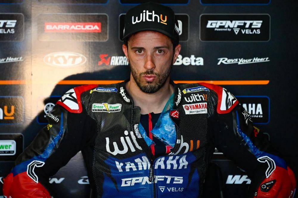 pembalap WithU RNF Yamaha Andrea Dovizioso (motogp.com)