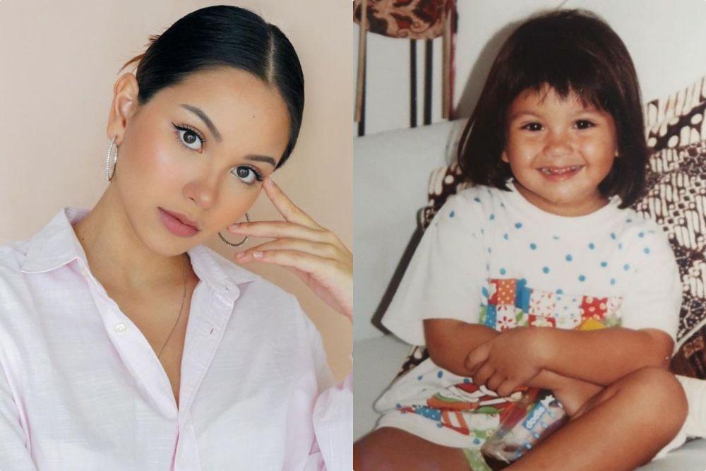 Blasteran Prancis, Intip 10 Potret Masa Kecil Alyssa Daguise