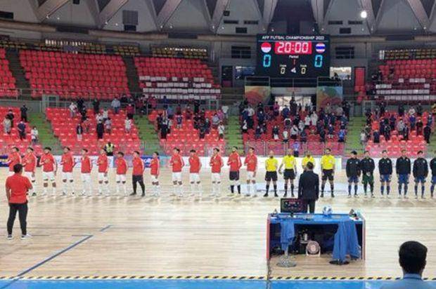Timnas Futsal Indonesia saat bersua Thailand di fase grup A (newsdevlivers.com)