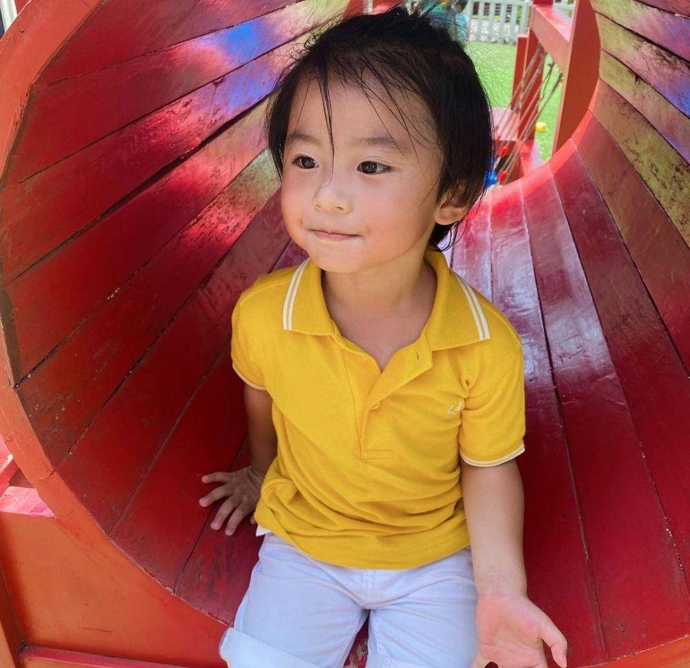 Xavier putra Rini Yulianti (instagram.com/riniyulianti)