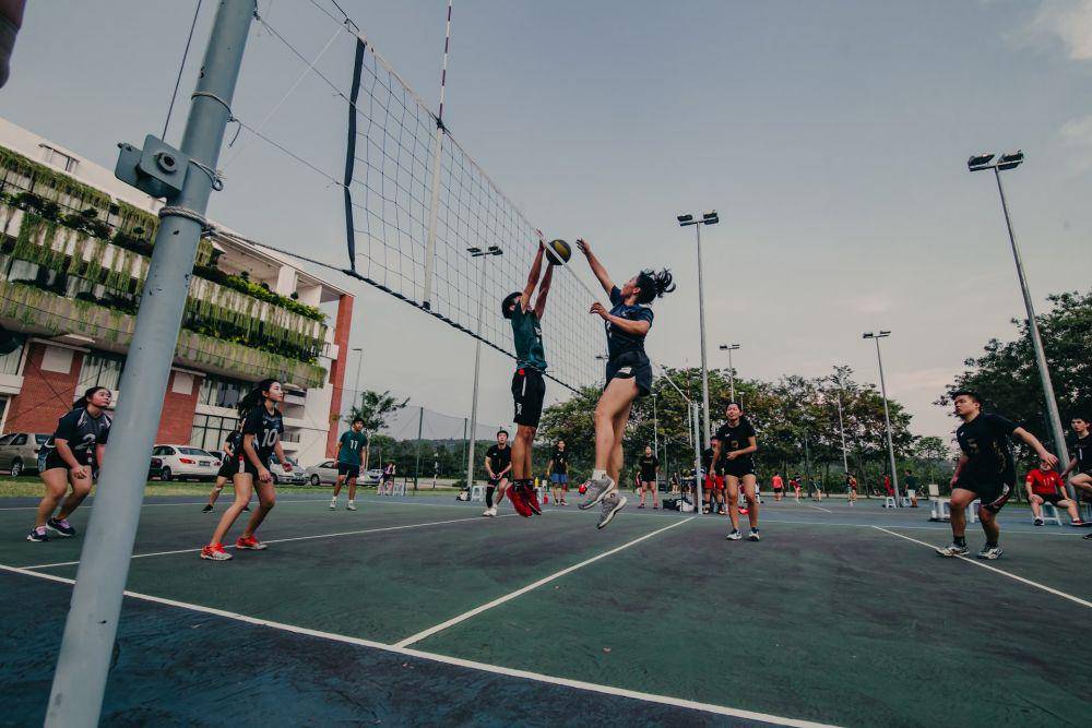 Ilustrasi permainan bola voli (Unsplash.com/Wan San Yip)