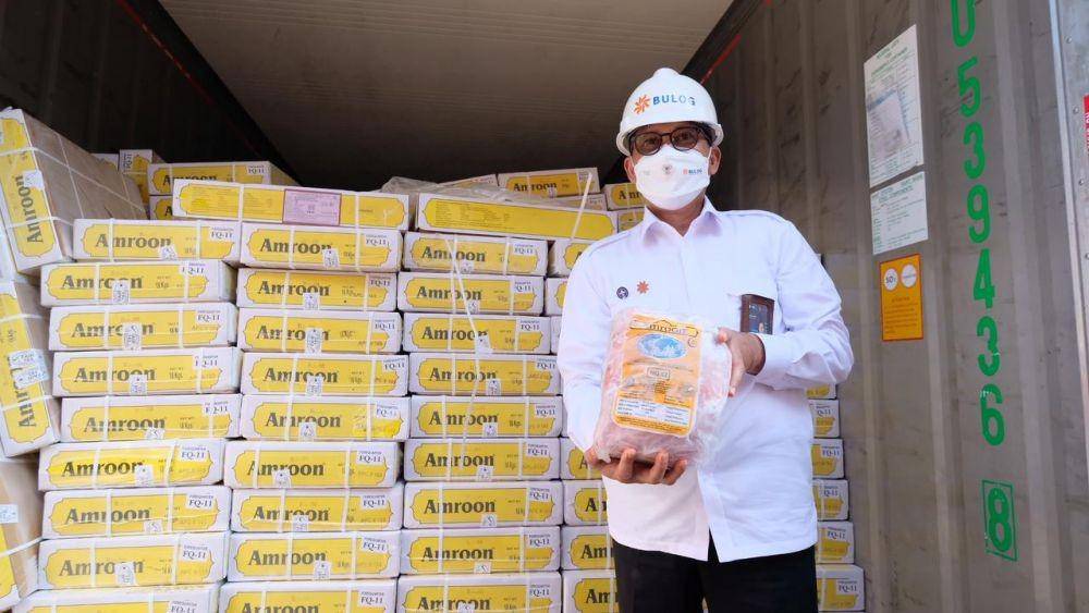 Stok daging kerbau yang diimpor Bulog (dok. Bulog)