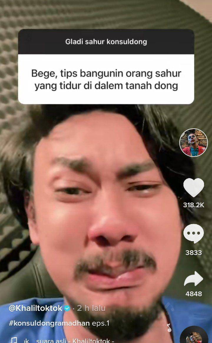 pertanyaan warganet seputar Ramadan (tiktok.com/@khaliltoktok)