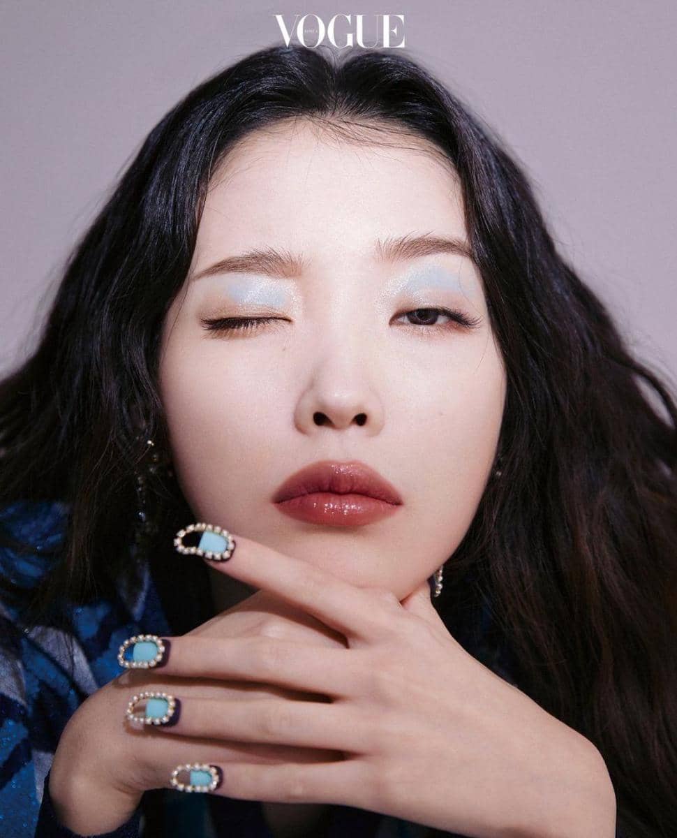 nail art IU (twitter.com/PopnailsK)