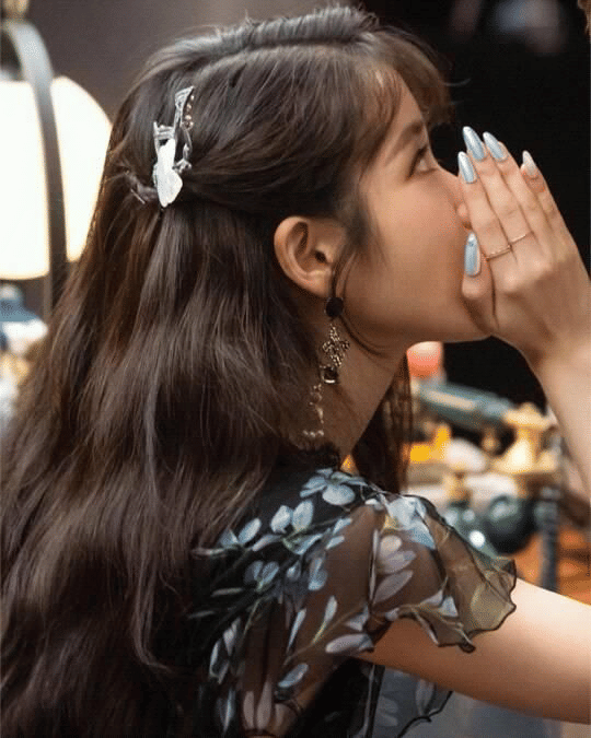 nail art IU (twitter.com/PopnailsK)