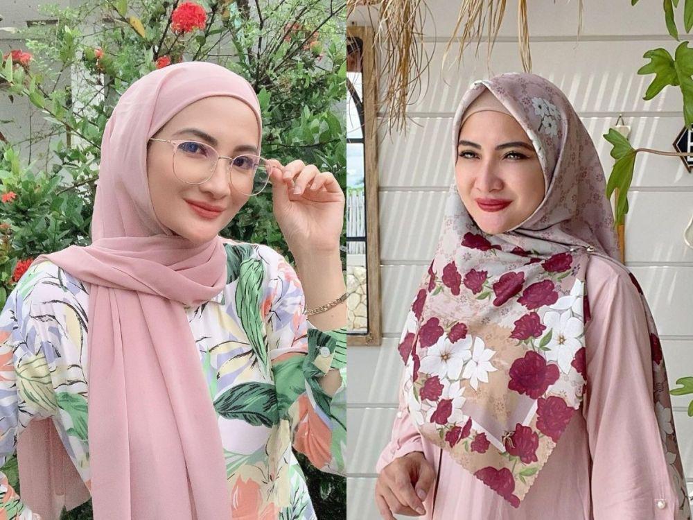 Adem! 9 Potret Terkini Natalie Sarah, Mualaf yang Mantap Berhijab