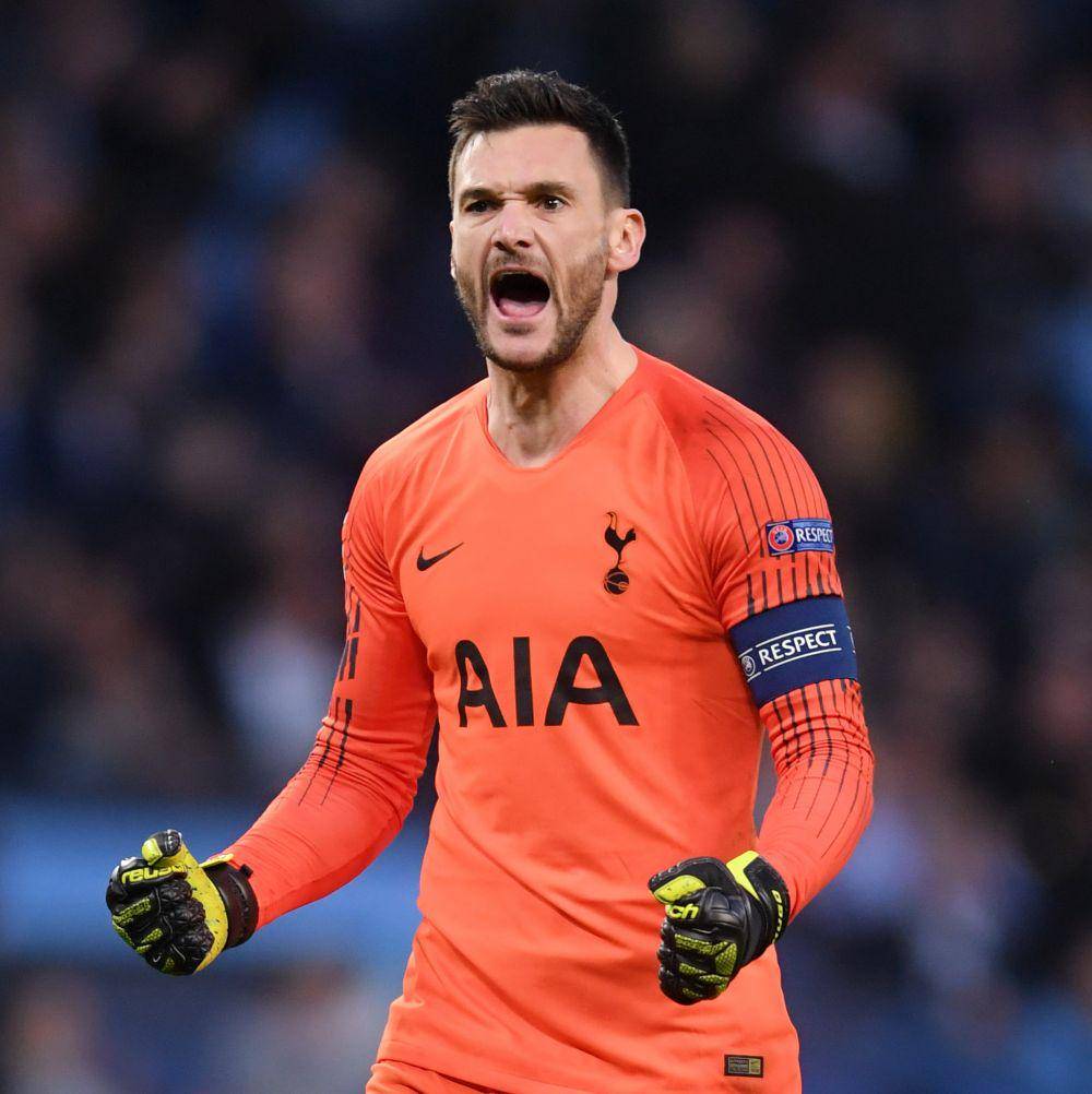 potret Hugo Lloris (twitter.com/goal)
