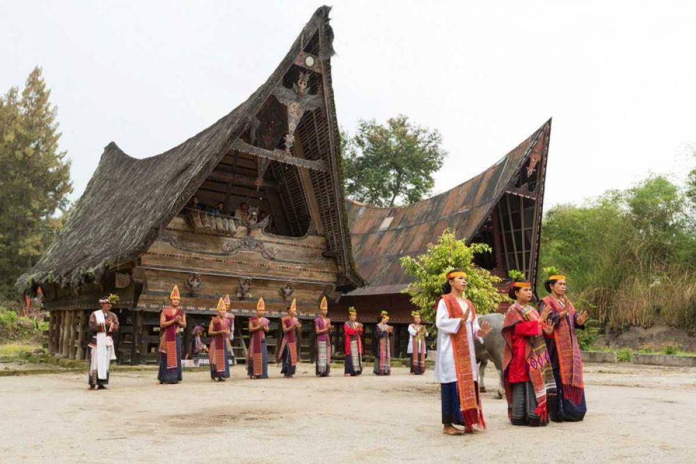 ilustrasi suku batak desa tipang (goodnewsfromindonesi.id)
