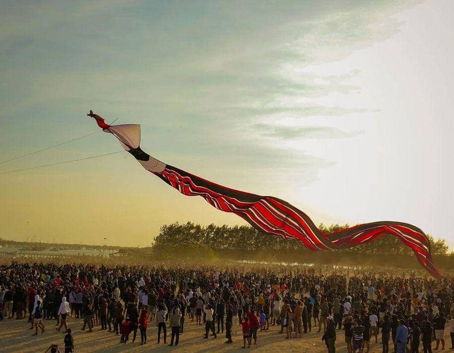 Naga Rajav 6 Fakta Layangan Naga Terbesar dari Sanur, Fenomenal di Bali | IDN ...