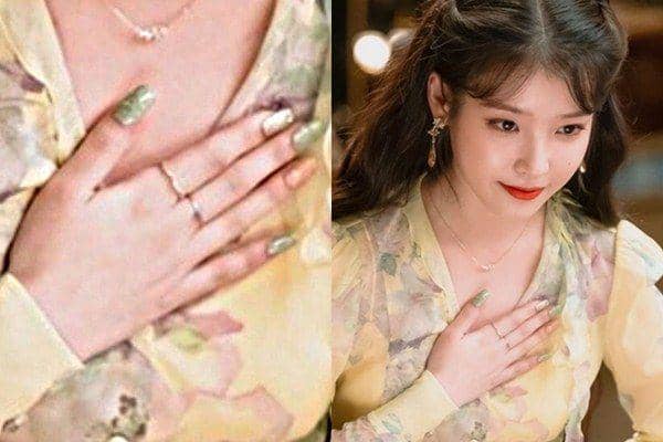 nail art IU (twitter.com/PopnailsK)