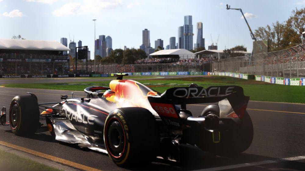 Sergio Perez pada GP Australia 2022 (twitter.com/redbullracing)