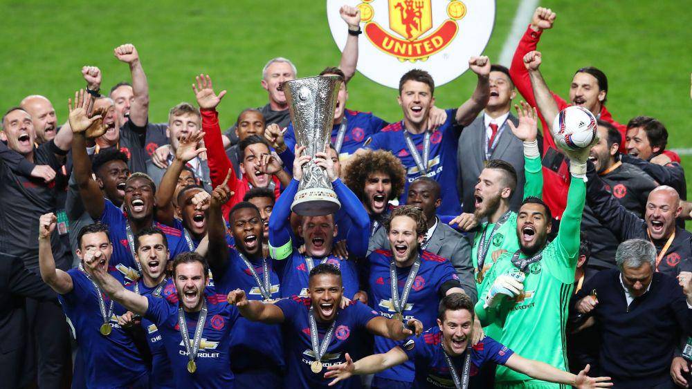 Manchester United menjadi juara Liga Europa 2017. (skysports.com)