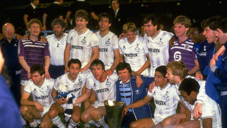 Tottenham Hotspur menjadi juara Liga Europa 1984. (skysports.com)