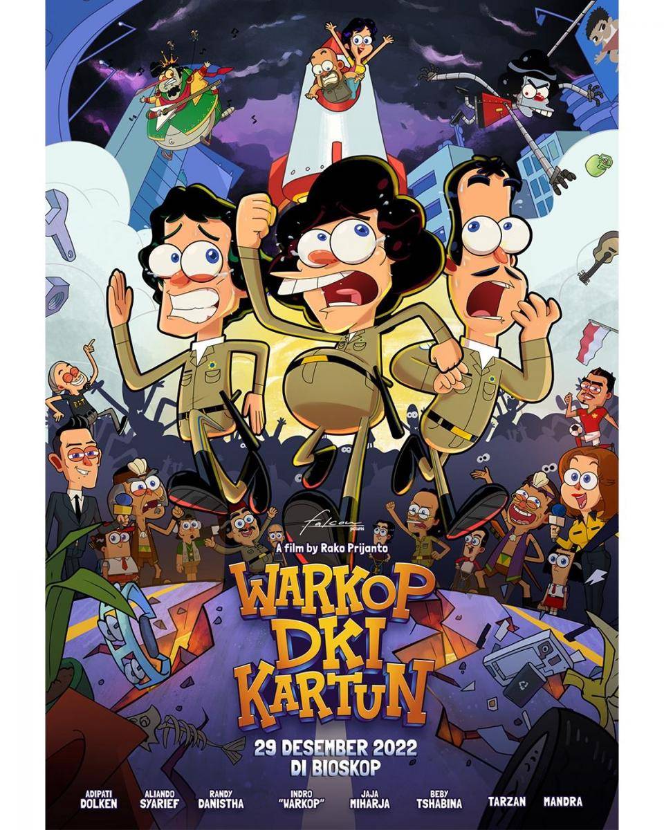 Film Warkop DKI Kartun (Dok. Falcon Pictures)
