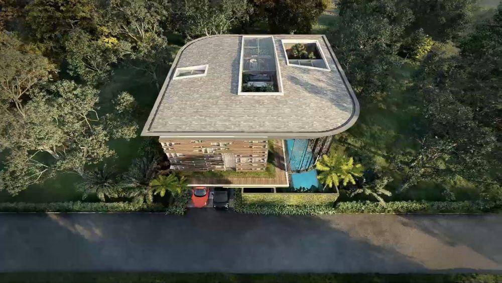 desain rumah baru Ayu Ting Ting (youtube/Angkasa Architects)