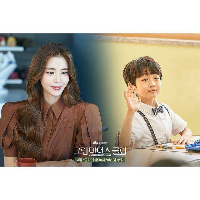Kim Gyu Ri dan Shin Seo Woo di drama Green Mothers' Club (instagram.com/jtbcdrama)