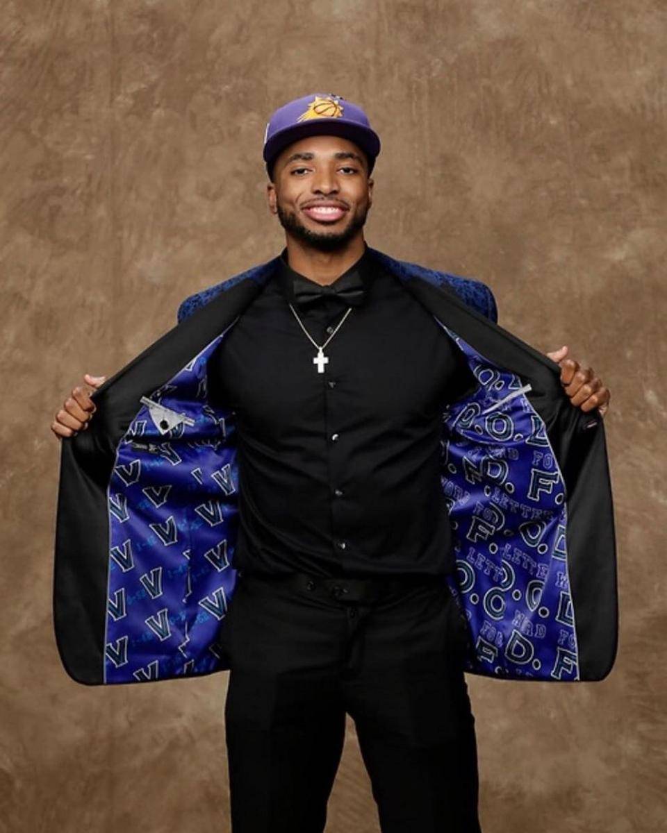 Potret Mikal Bridges pada NBA Draft 2018 (instagram.com/mikalbridges)