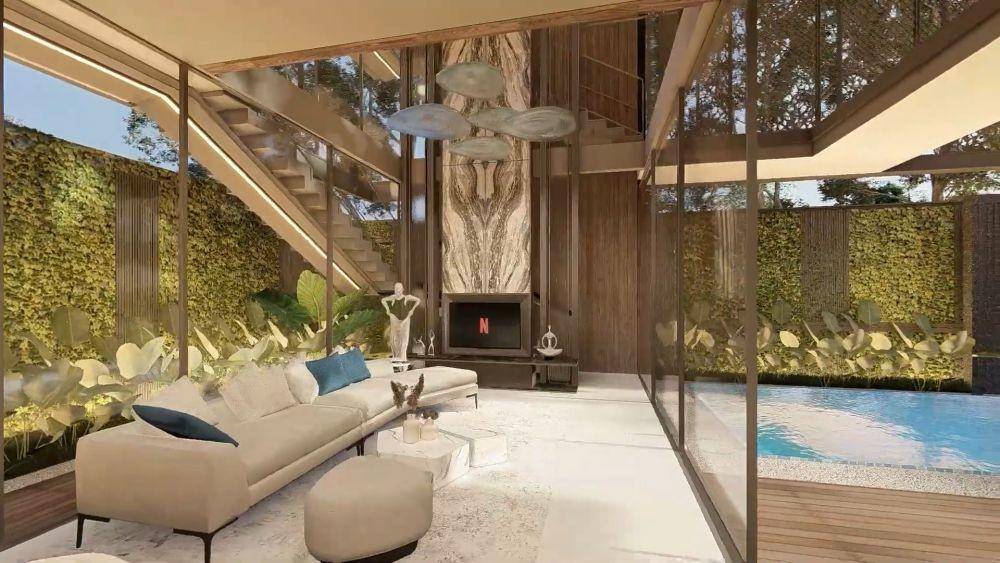 desain rumah baru Ayu Ting Ting (youtube/Angkasa Architects)