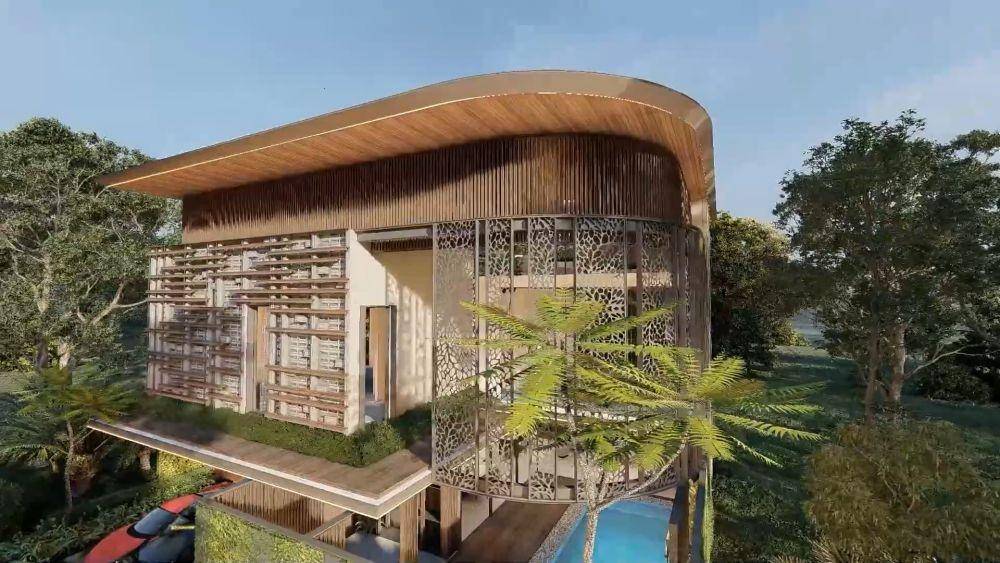 desain rumah baru Ayu Ting Ting (youtube/Angkasa Architects)