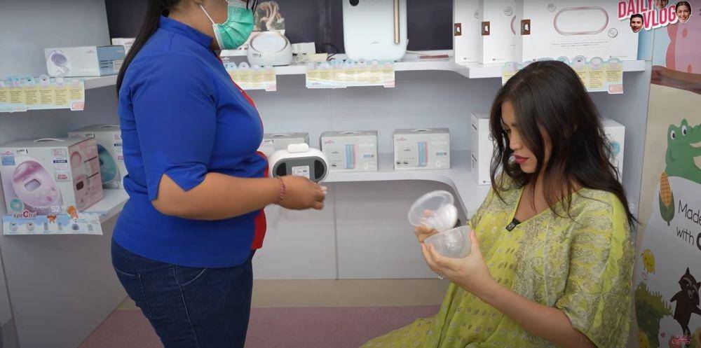 Jessica Iskandar belanja peralatan bayi (youtube/jessicaiskandar)
